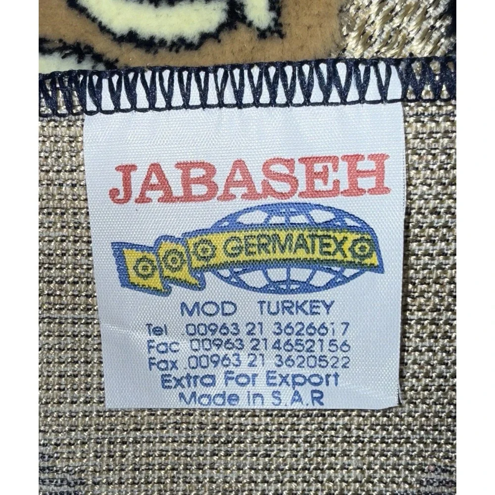 Jabaseh  Prayer‎ Rug Blue & Gold